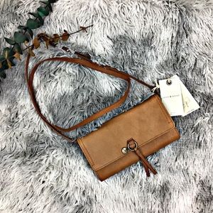 Lucky Brand Leather Crossbody & Wallet